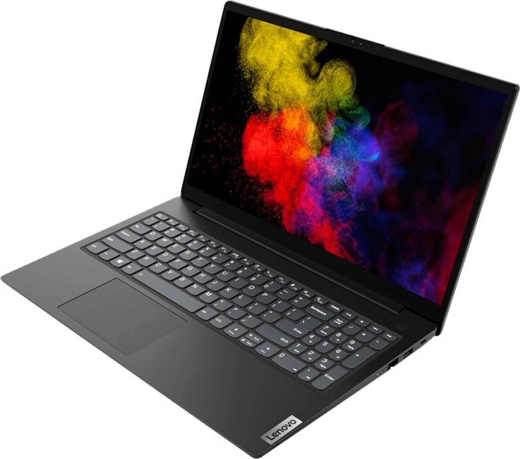 laptop, notebook, Lenovo, Tastatur, schwarz