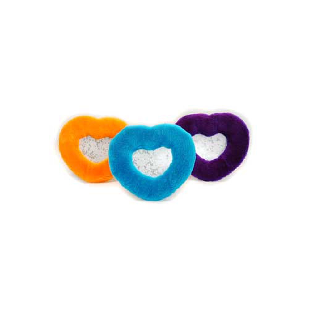 Bilderrahmen HEART plüschig, Farbe: blau