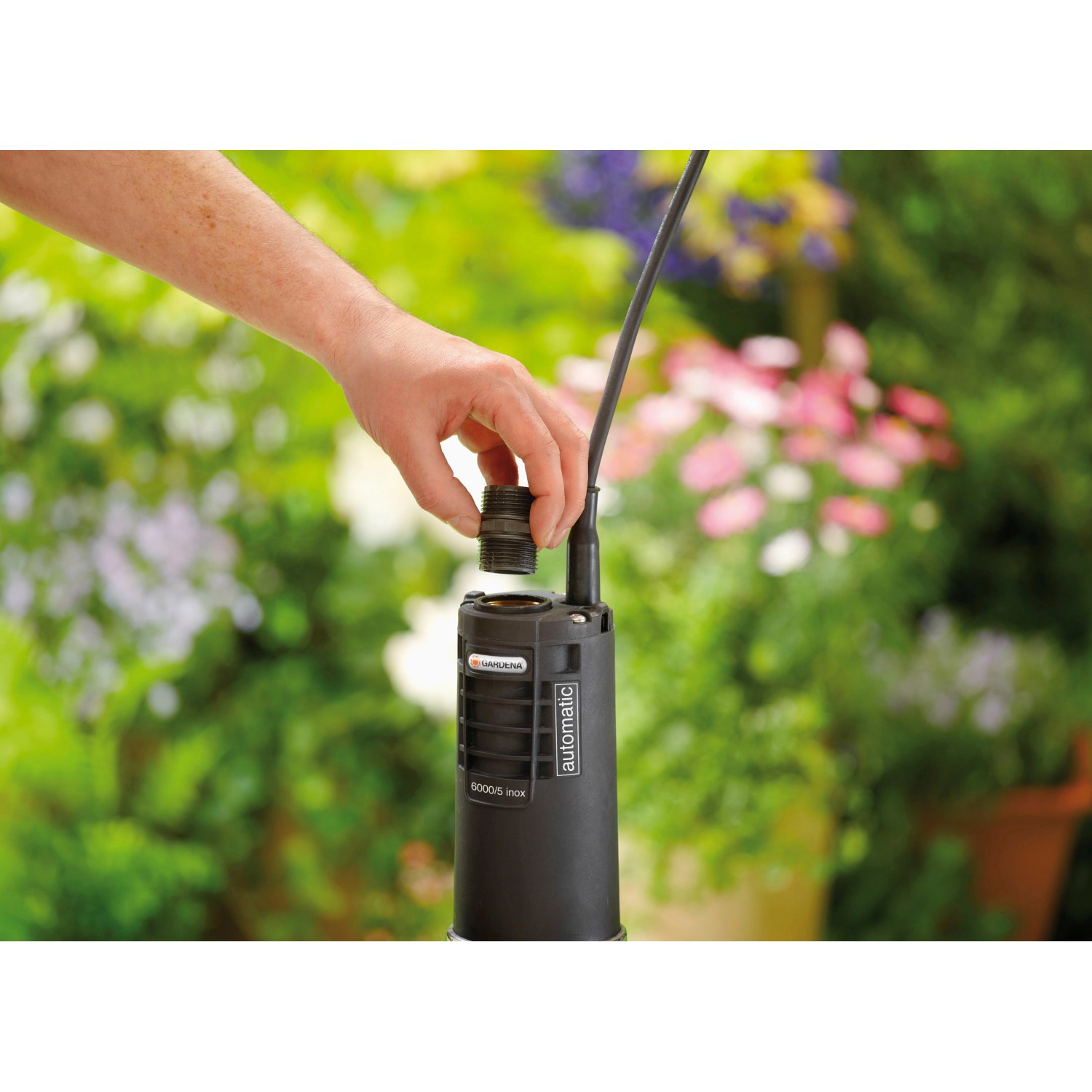 Gardena Tiefbrunnenpumpe 6000/5 inox automatic