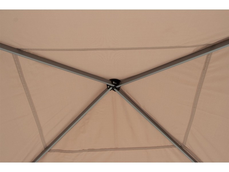 Siena Garden Starter Pavillon Taupe 300x300 cm