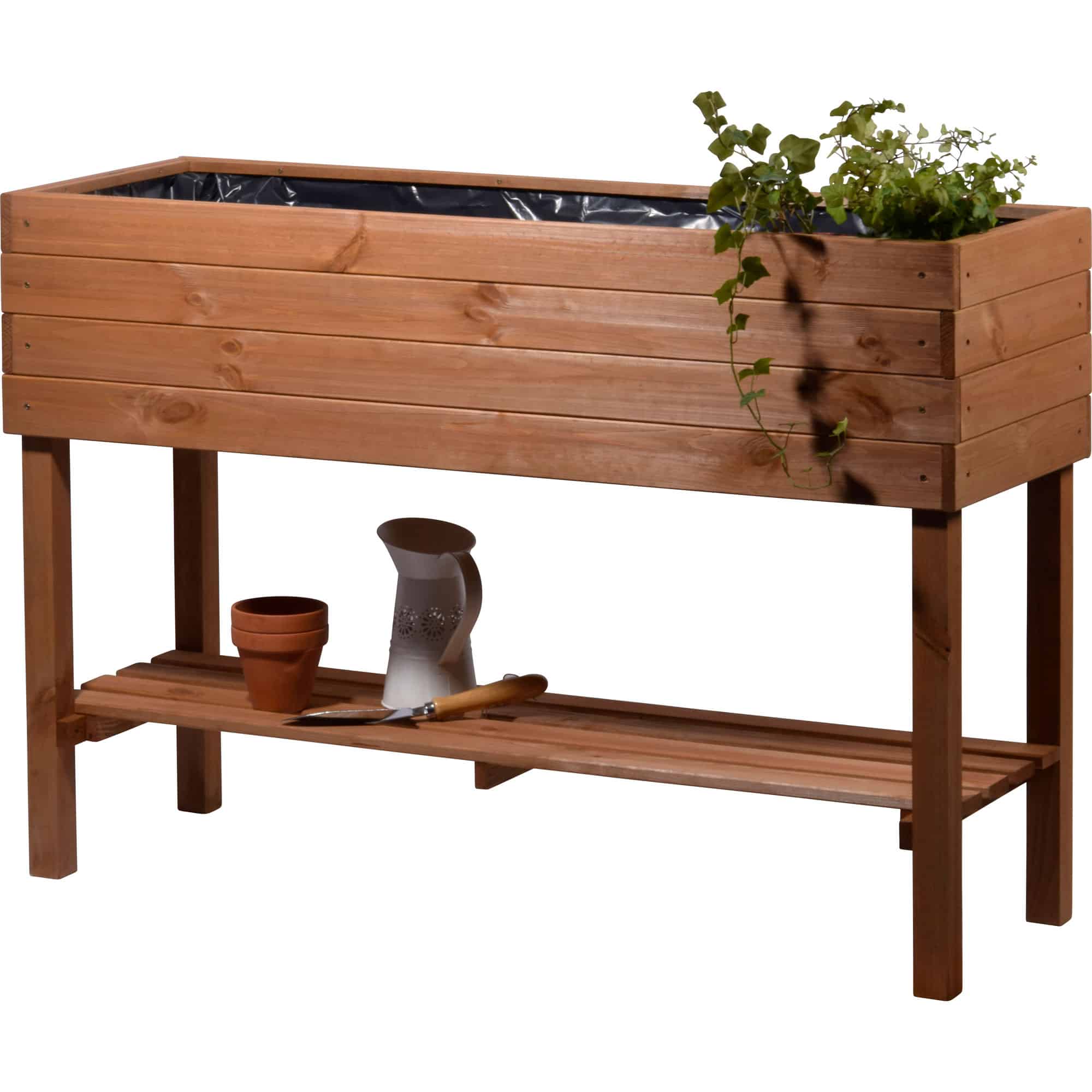 Dobar Hochbeet mit Ablagefläche Pflanzbeet Pflanzkasten #WARE MIT MANGEL