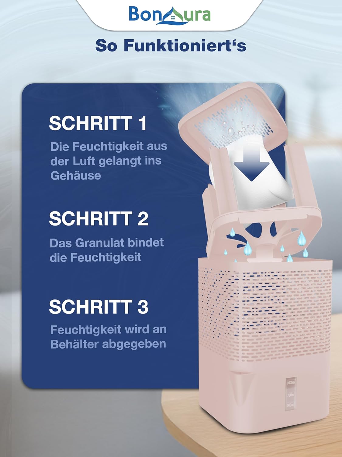 Luftbefeuchter, Vernebler, Kompakt, Raumluftfeuchtigkeit, Feuchtigkeit
