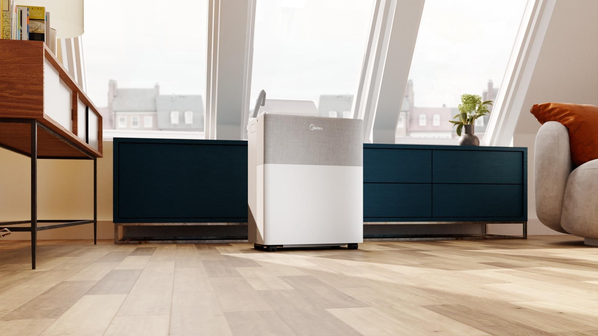 MIDEA PortaSplit Mobiles Klimagerät 3,5 kW R32 MMCS 12HRN8 QRD0