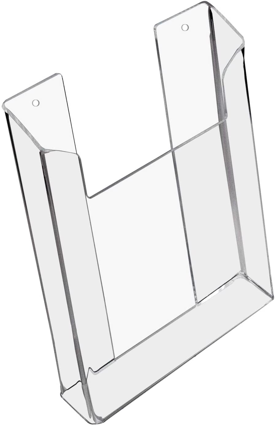 HMF 5x Wand Prospekthalter aus Acryl DIN A4 Hochformat
