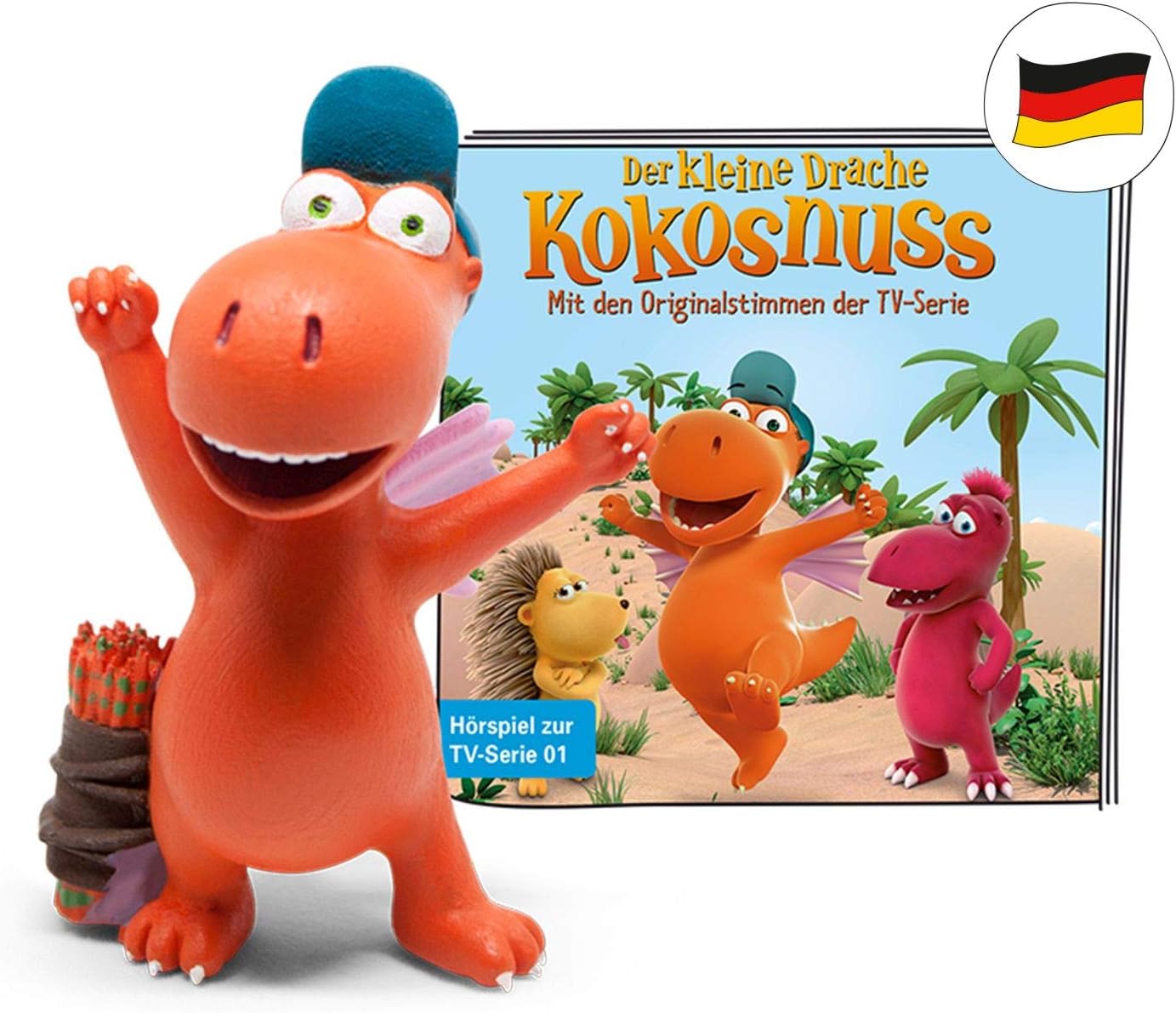 Tonies Hörfiguren für Toniebox Der kleine Drache Kokosnuss Hörspiel zur TV-Serie