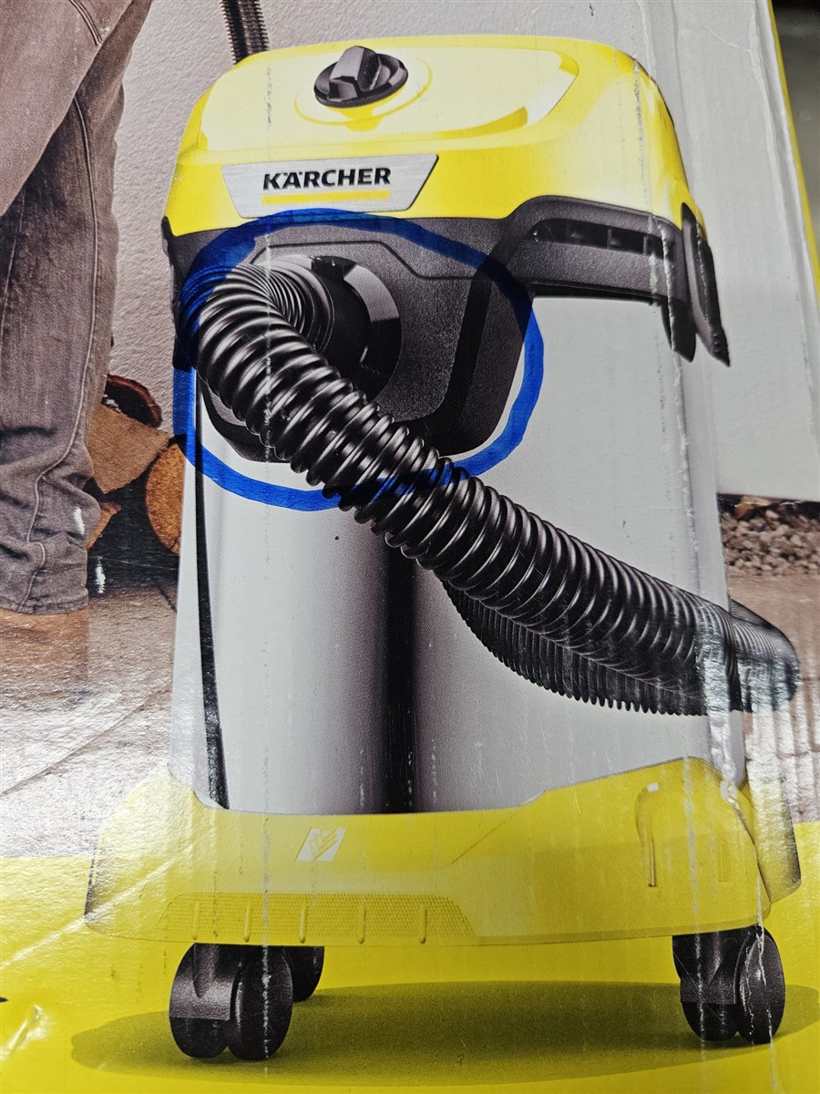 Kärcher, Staubsauger, Kompakt, Gewerbe, Gelb