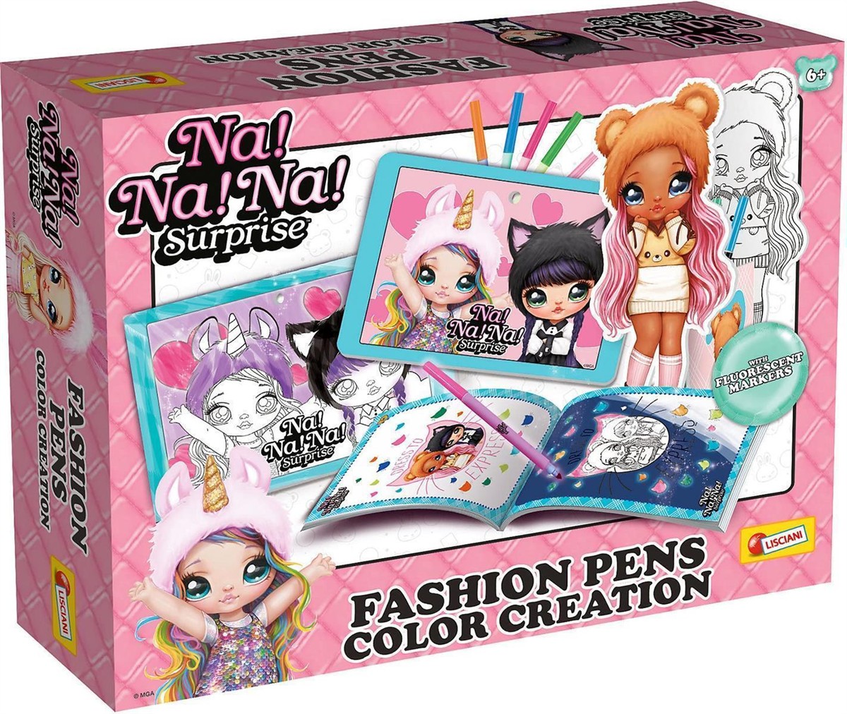 Kunstset, Modepens, Color-Coloring, Mädchenspielzeug, Sticker-Set