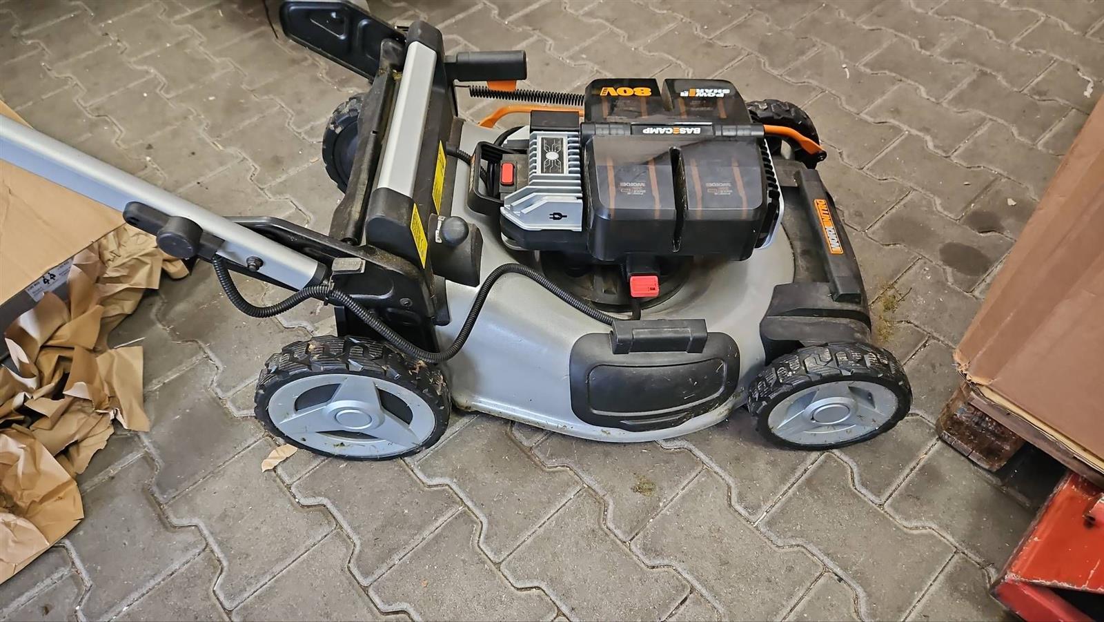 Worx Akku Rasenmäher WG761E 51 cm 80 V
