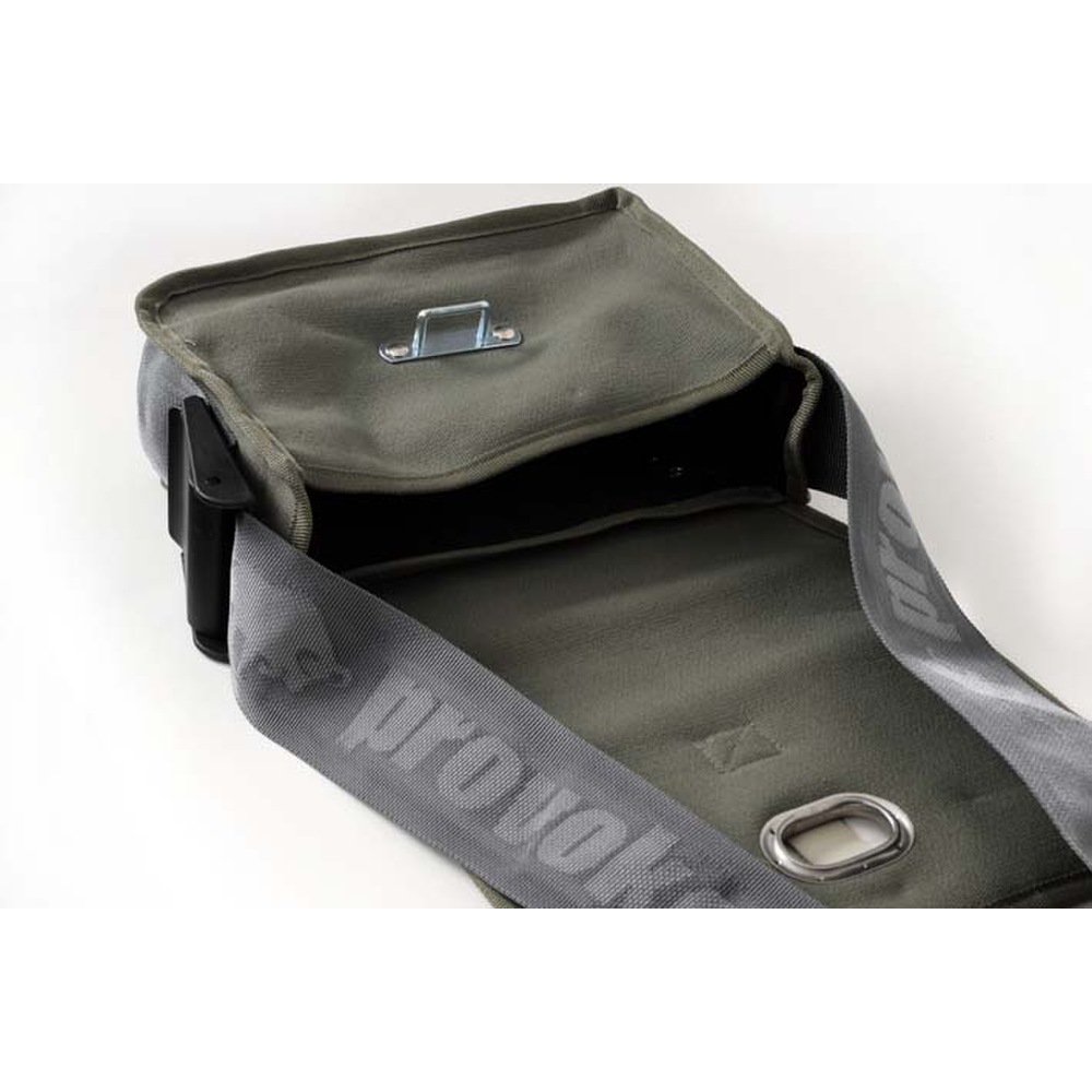 HAB & GUT (E402V) Messenger Bag Mini-PROVOKED, aus Segeltuch mit Verschlusslasche oder Klettbandvers