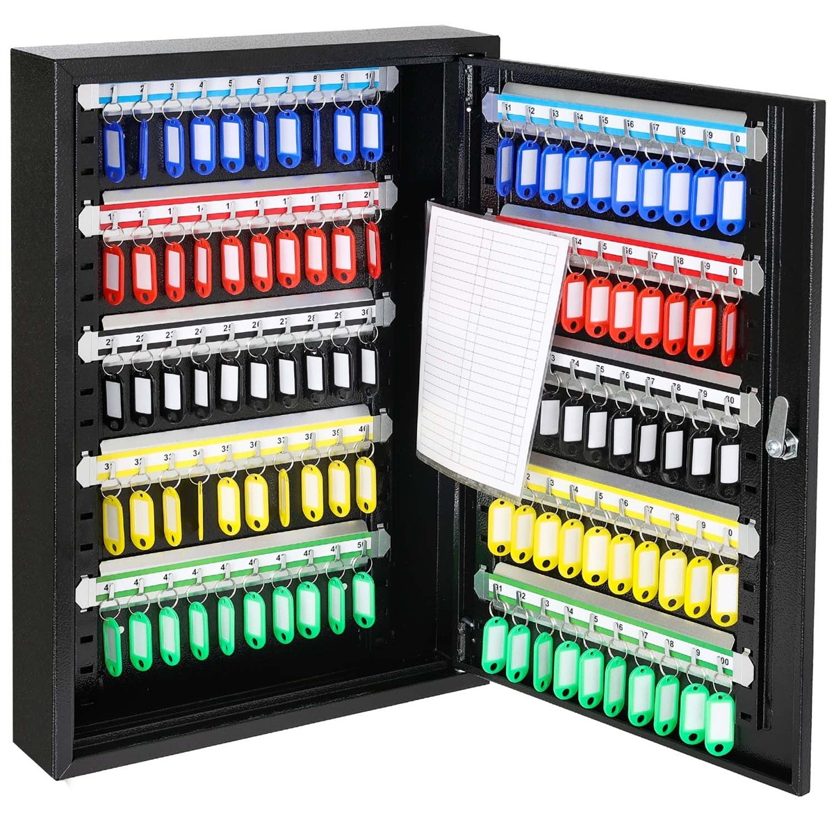 Schlüsselanhänger-Set, Schlüsselorganisation, Schlüsselkarte, Schlüsselhalter, Schlüsselaufbewahrung
