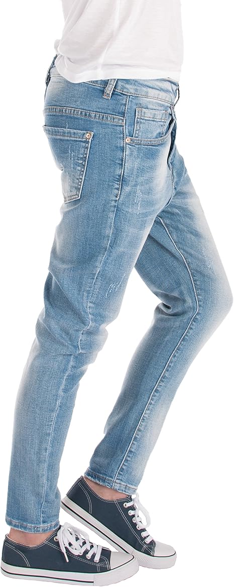 Fraternel Damen Jeans Hose Boyfriend Baggy Used Relaxed fit Gr. 44/XXL