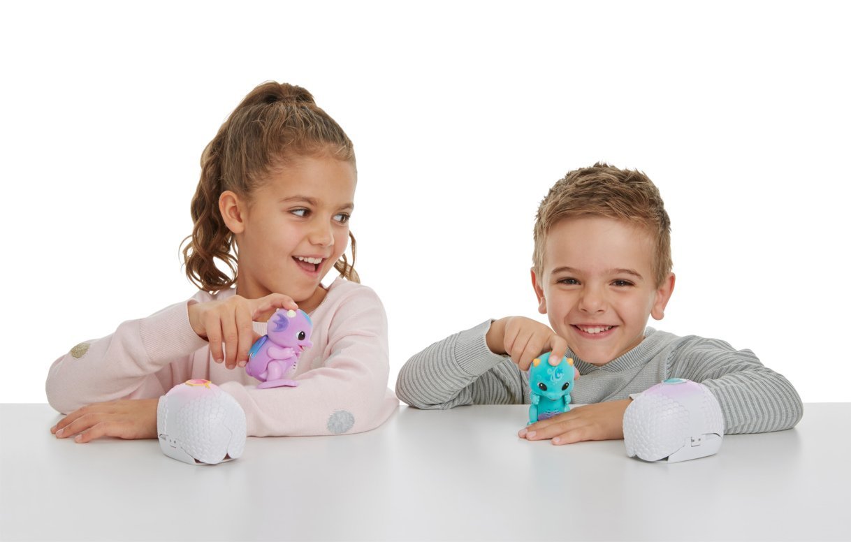 Little Live Pets Dragon Staffel 1 Einzelpackung - Grün Spielzeug für Mädchen ab 5 Jahren Roboterspielzeug für Kinder Tier
