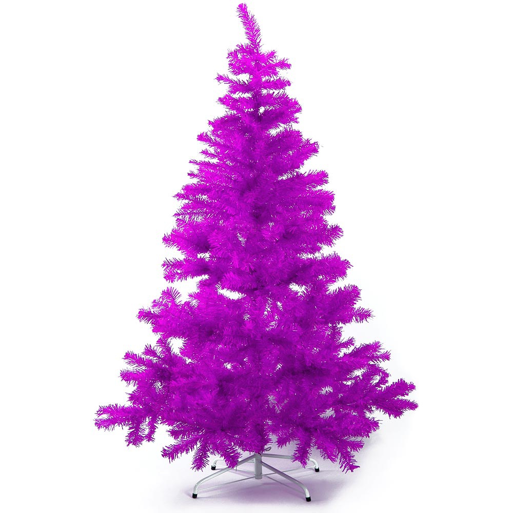 VIOLETT - Künstlicher Weihnachtsbaum, farbiger Tannenbaum 30, 60, 90, 120, 180, 240 cm