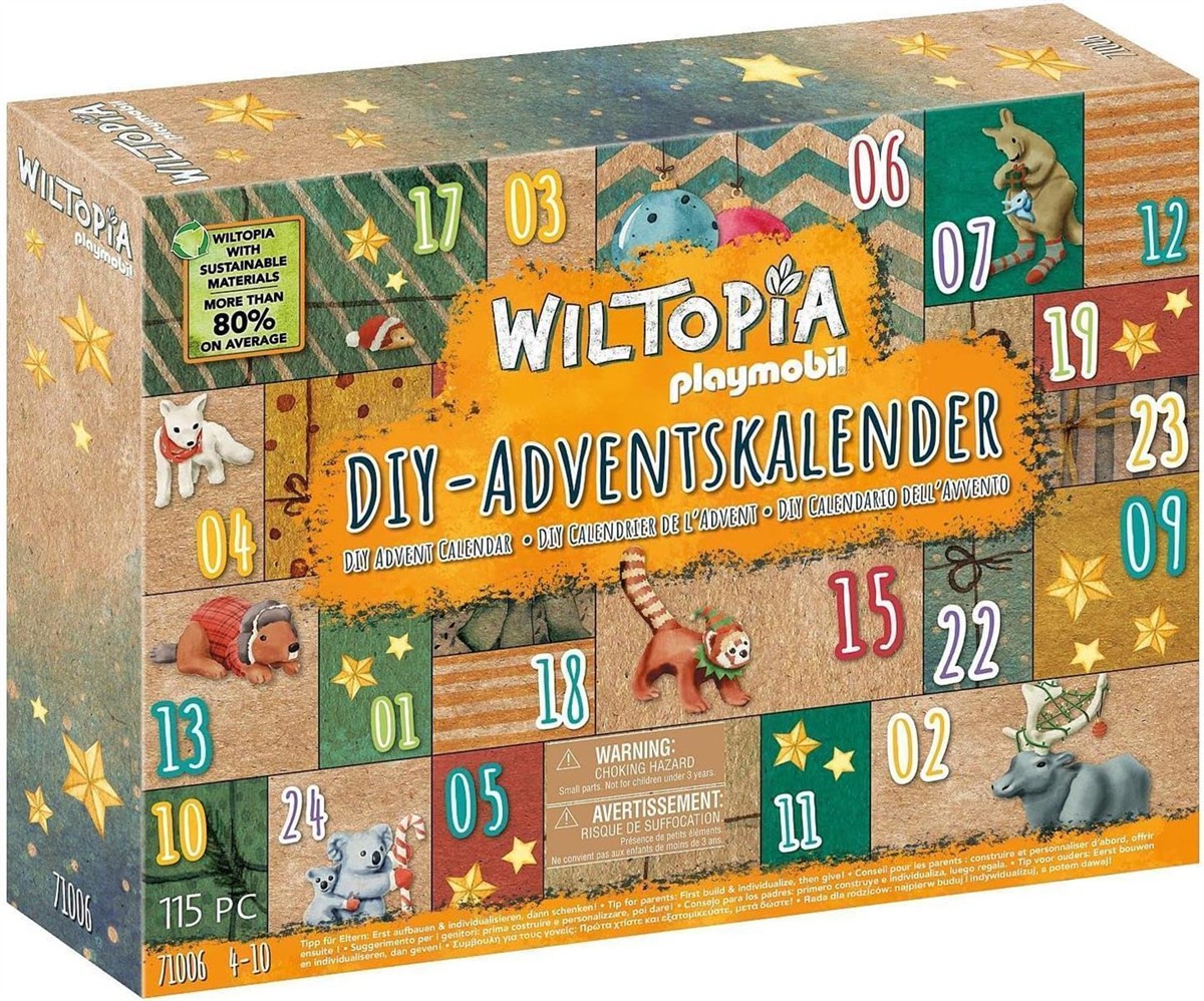 Adventskalender, DIY-Kalender, Spielzeug, Kunststoff, Tierfigur
