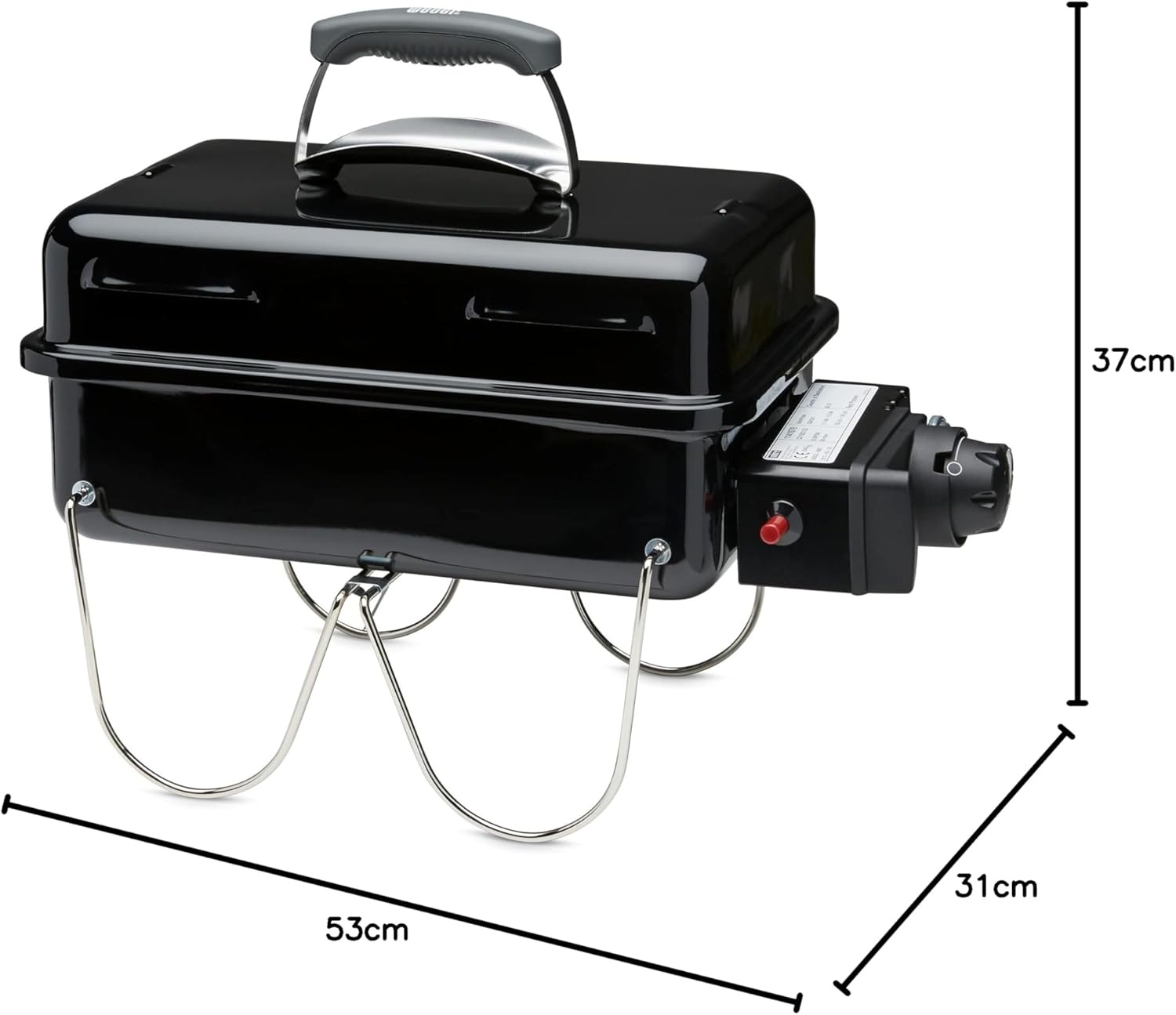 Weber Go Anywhere Gasgrill tragbarer BBQ Grill Campinggrill