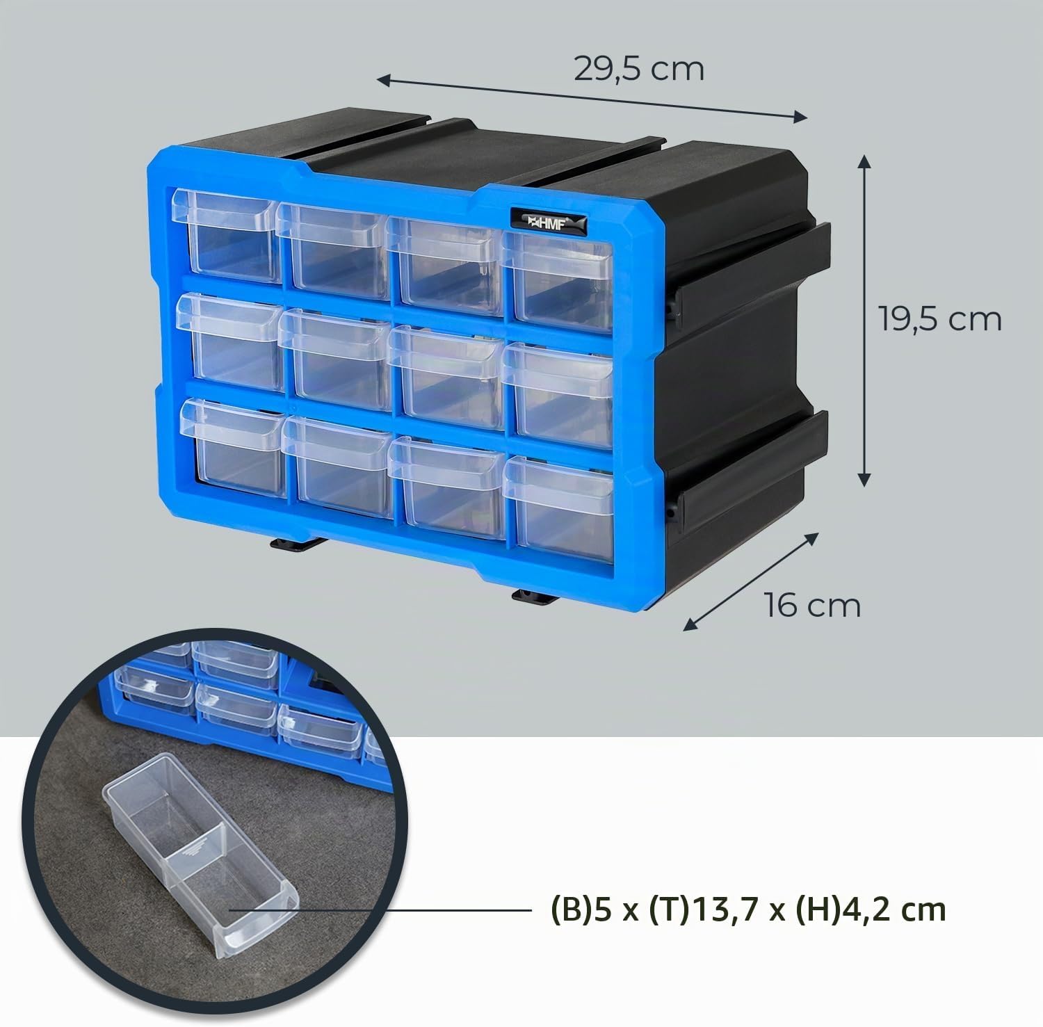 Werkzeugkasten, Aufbewahrungsboxen, Schubladenbox, Kunststoffkasten, Organizer