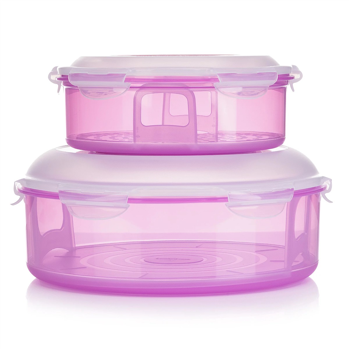 Lunchbox, Behälter, Pink, Stapelbar, Bento-Set