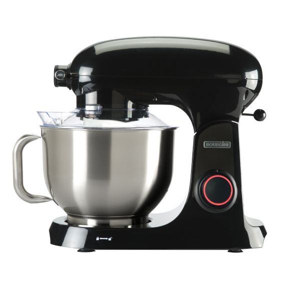 Bourgini Steel Kitchen Chef Pro 5,5 Liter 1800 Watt Küchenmaschine
