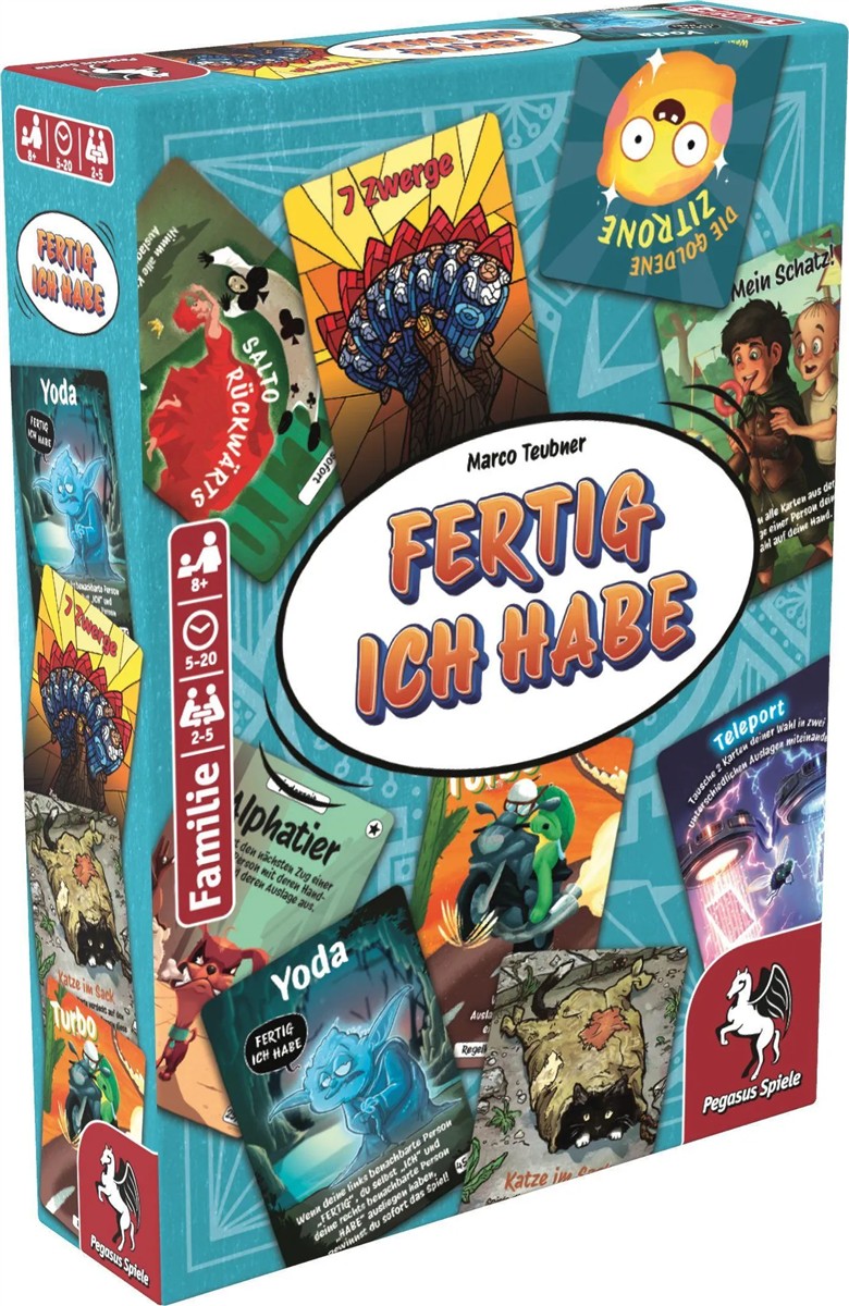 Pegasus Spiele Verlags-u.Medienvertriebsges.m Fertig ich habe Spiel