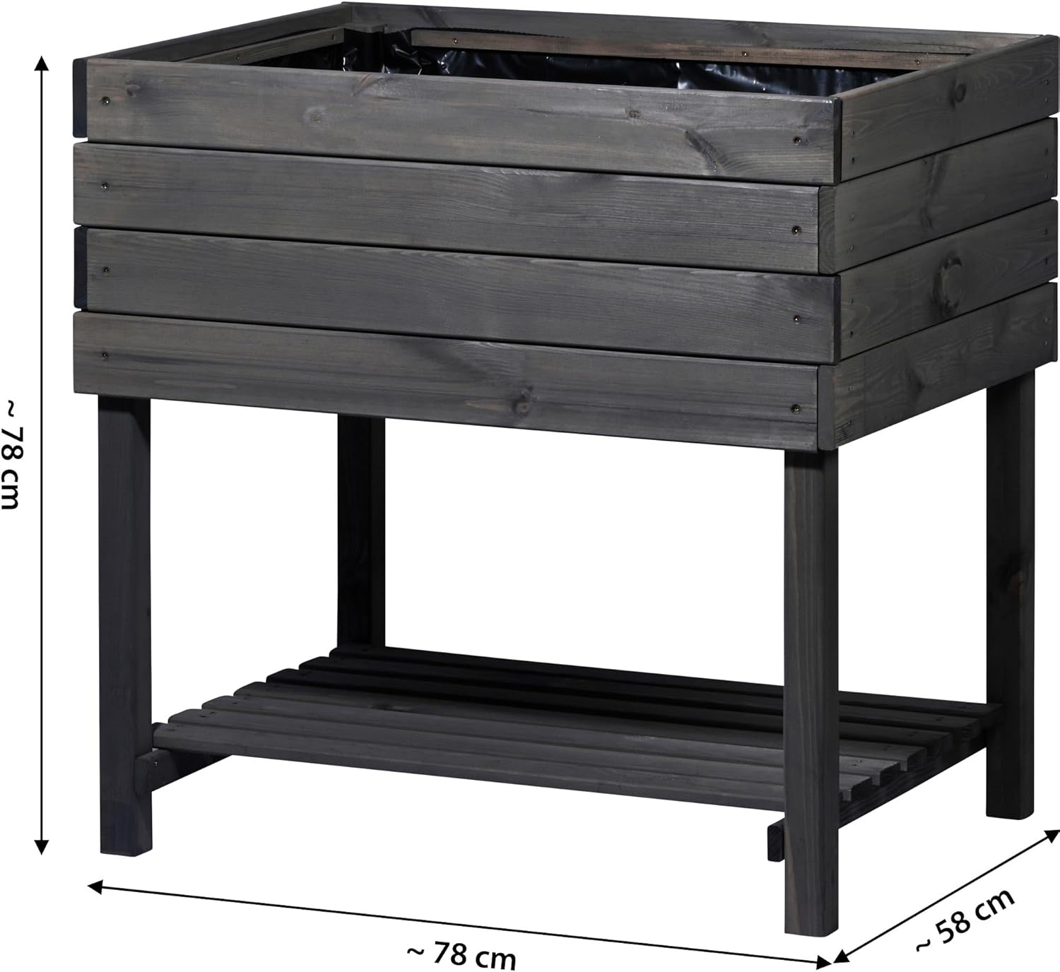 Hochbeet Kubus 2.0 Pflanzbeet Gartenbeet Gemüsebeet Kräuterbeet