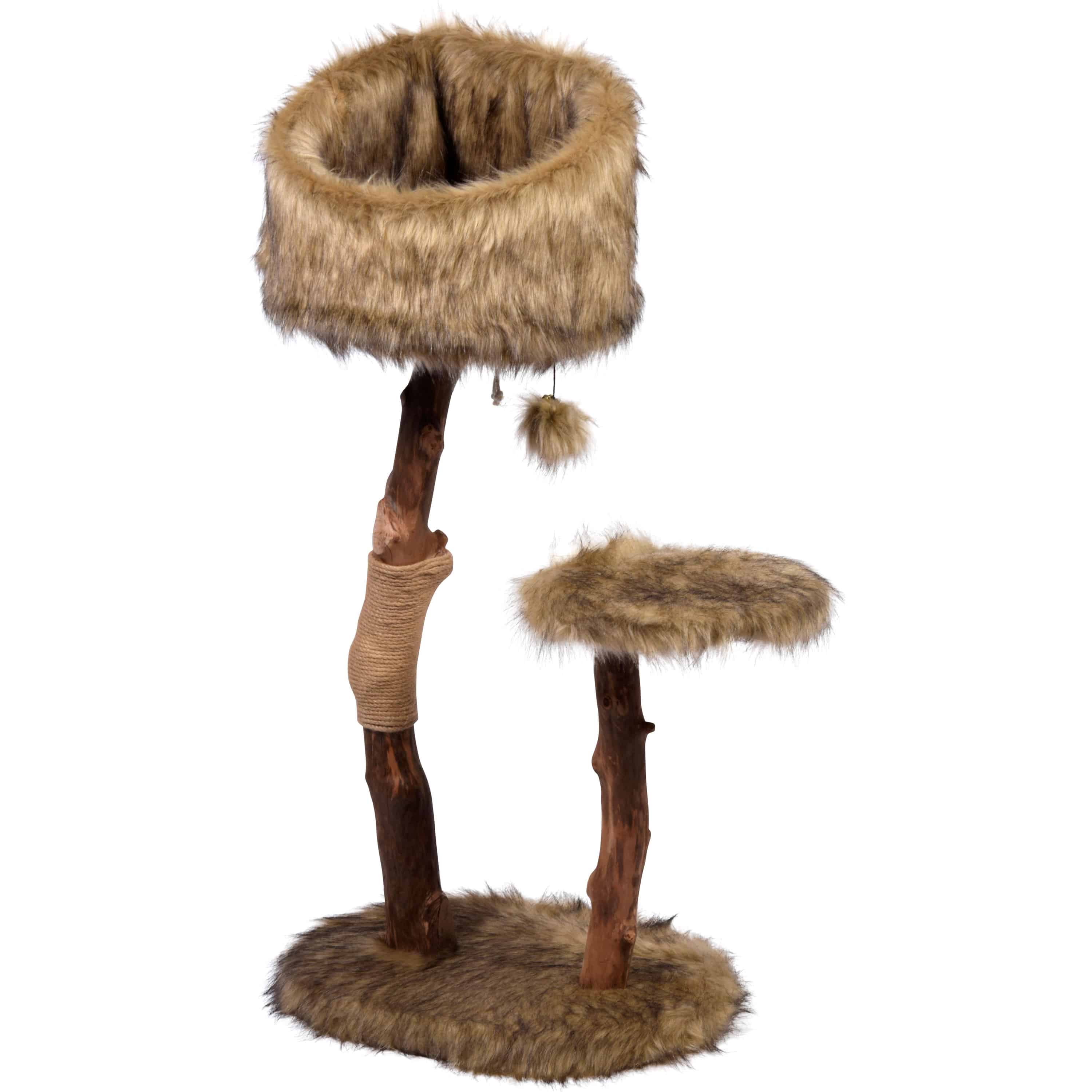 Dobar Kratzbaum Sunny Katzenbaum Naturholzstamm