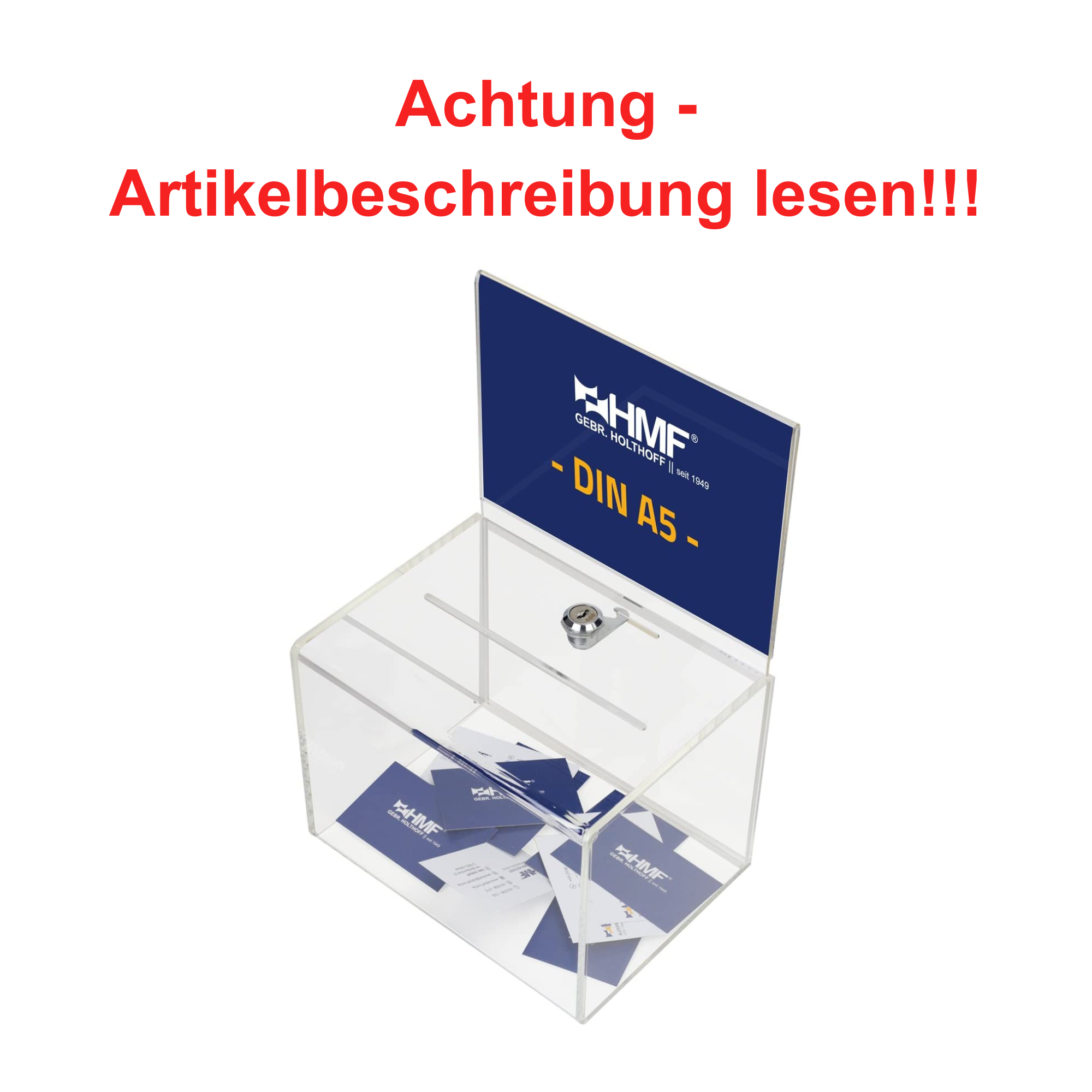 Schatzkasten, Transparenter Behälter, Spardose, Klarsichtbox, Aufbewahrungskasten