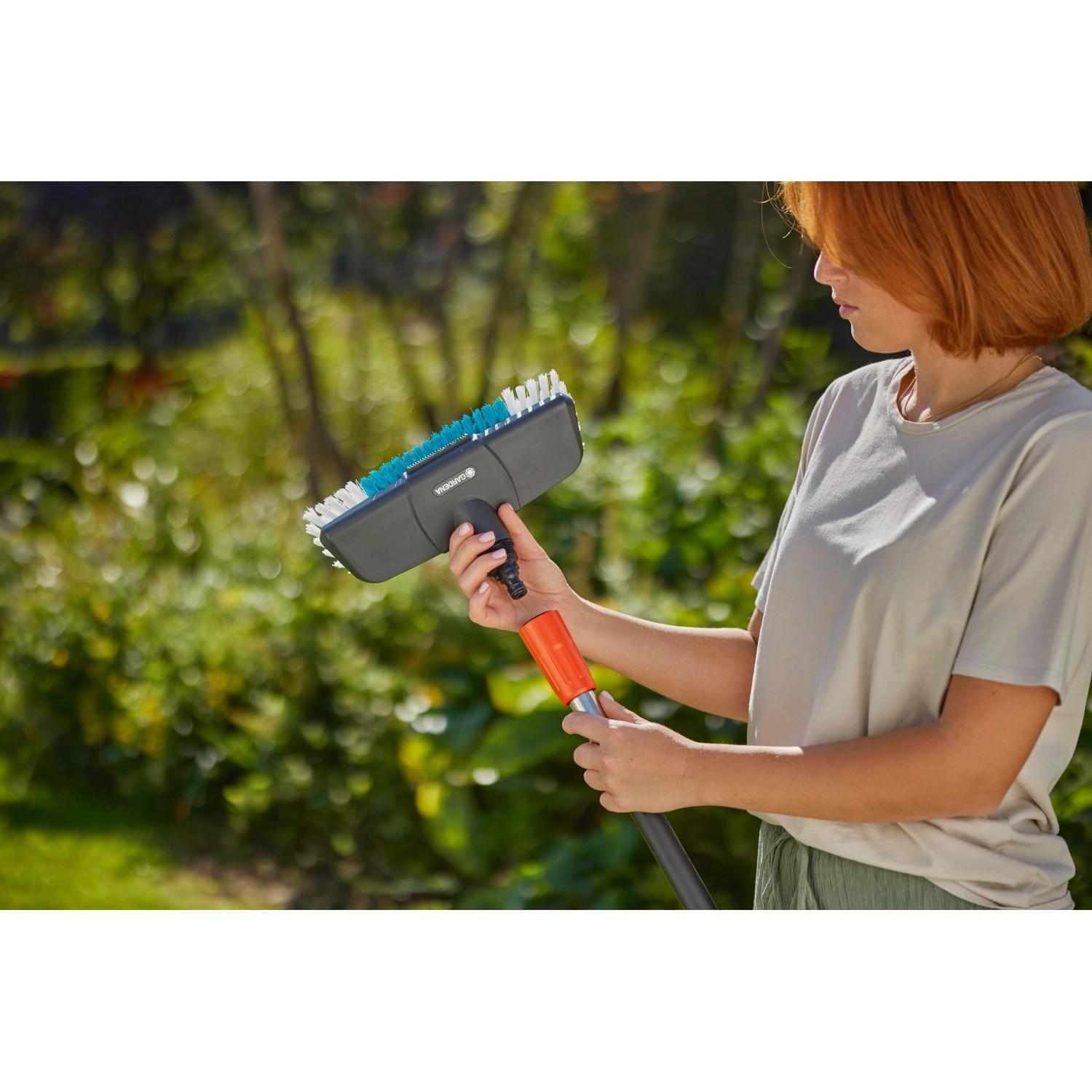 Gardena Cleansystem Stiel M 150 cm Anthrazit