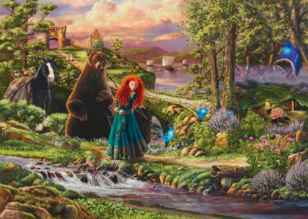 Puzzle Schmidt Disney Brave Merida 1000 Teile
