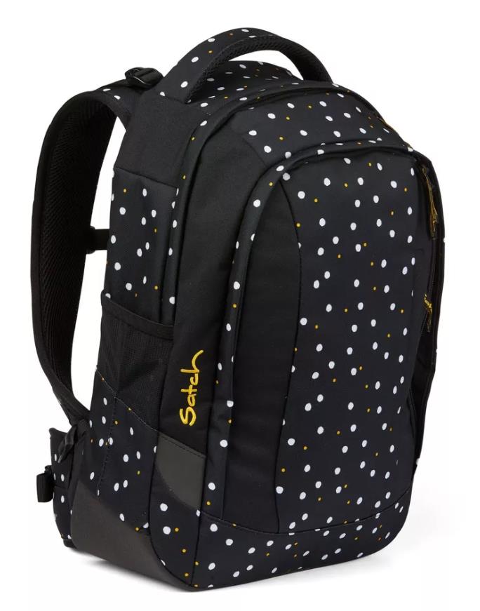 Satch SAT SLE 002 9DL Sleek Rucksack Schulrucksack Lazy Daisy schwarz