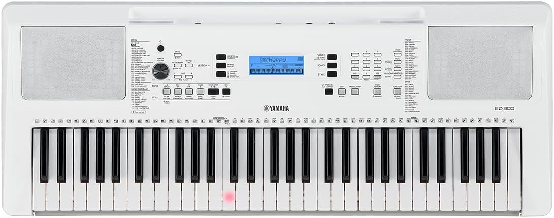 Klavier, Elektronisches Keyboard, Yamaha, Weiß, 49 Tasten