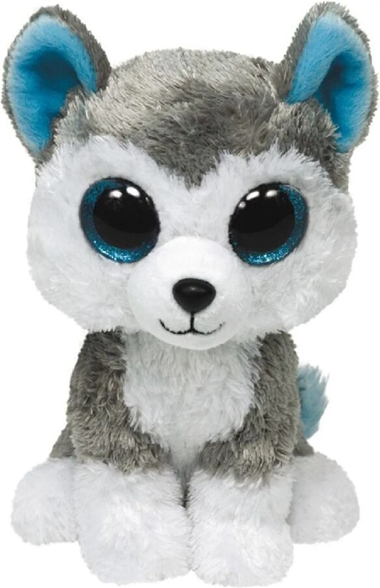 Plüschfigur, Hündchen, Hundewelpe, Kurzhaarplüsch, große Augen