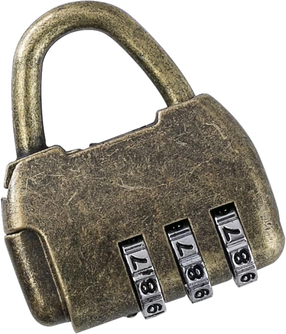 vorhängeschloss, schloss, Sicherheit, Kombinationsschloss, brassfarben