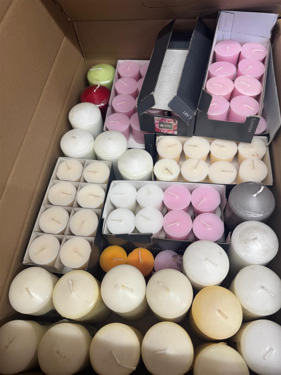 1x Palette Kerzen Restposten Sonderposten Palettenware