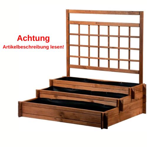 Dobar Dekoratives Pflanzkasten Hochbeet Peru + Spalier #DH3