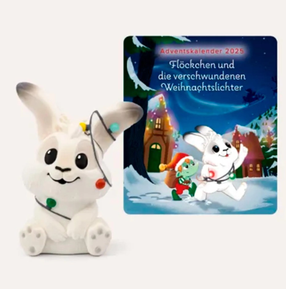 Tonies Adventskalender 2025 - Flöckchen und die verschwundenen Weihnachtslichter  Spielfigur Hörfigur Toniebox