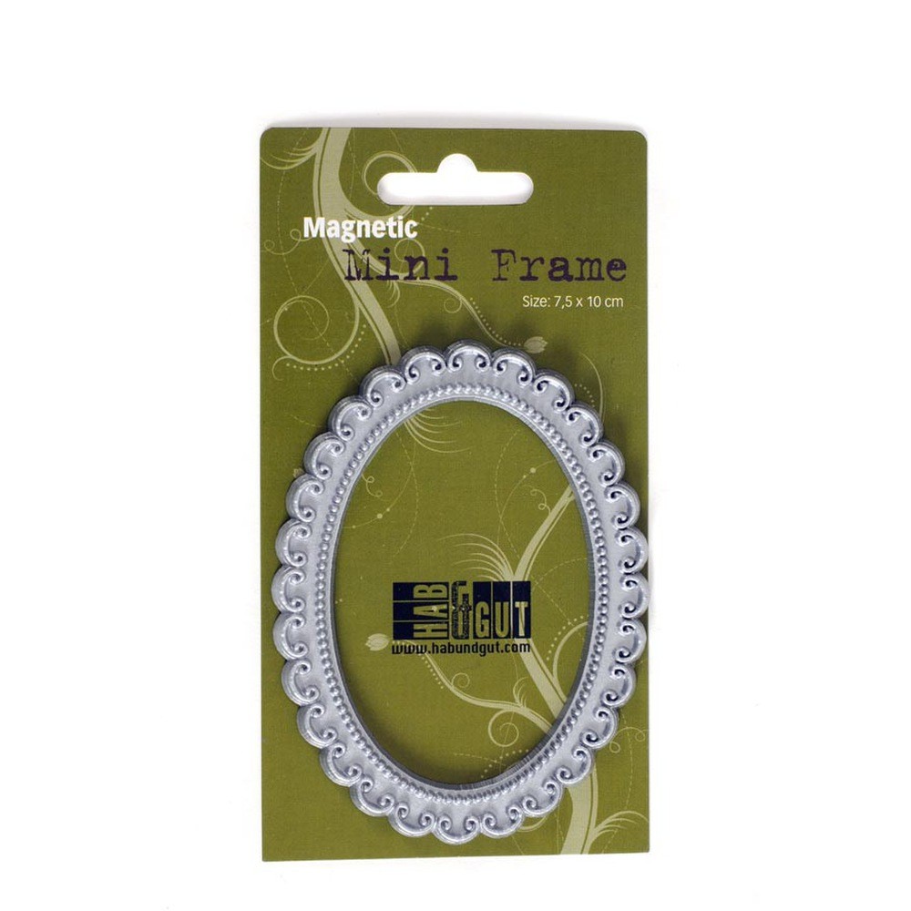 Magnetic frame, Mini frame, Oval frame, Decorative frame, Metallic frame