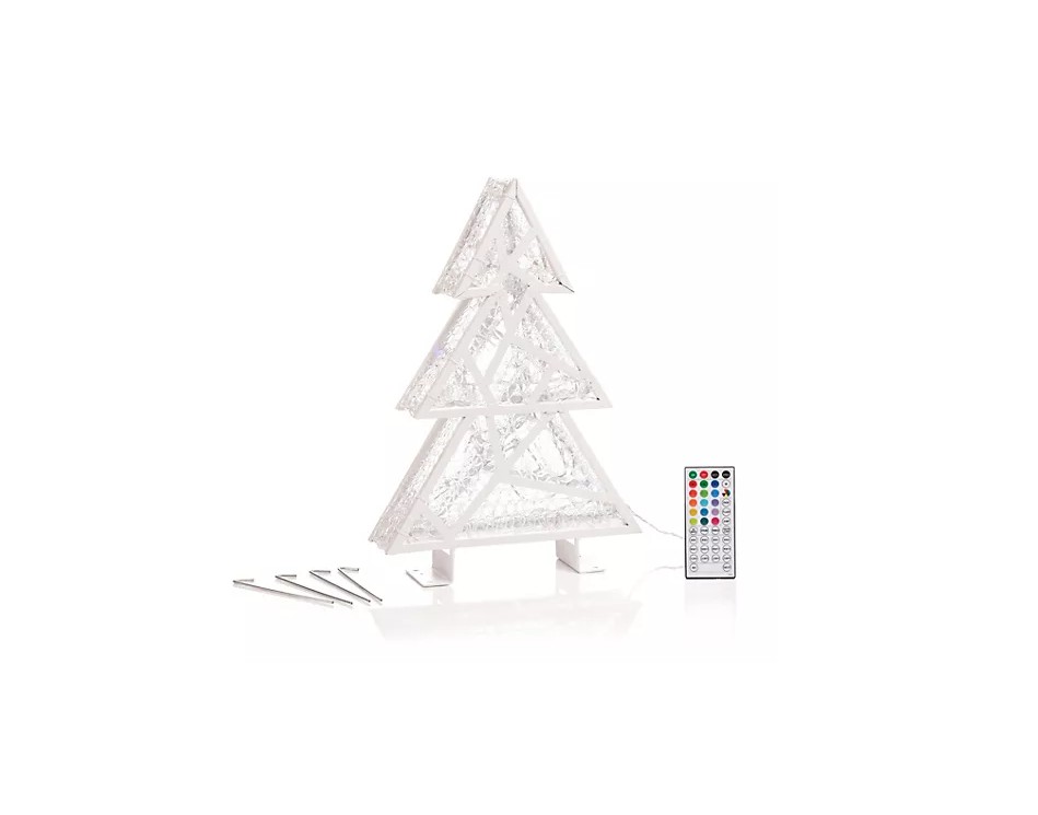 LUMIDA Xmas Design Dekobaum Acryl Design weiß Fensterdeko Gartendeko Weihnachten