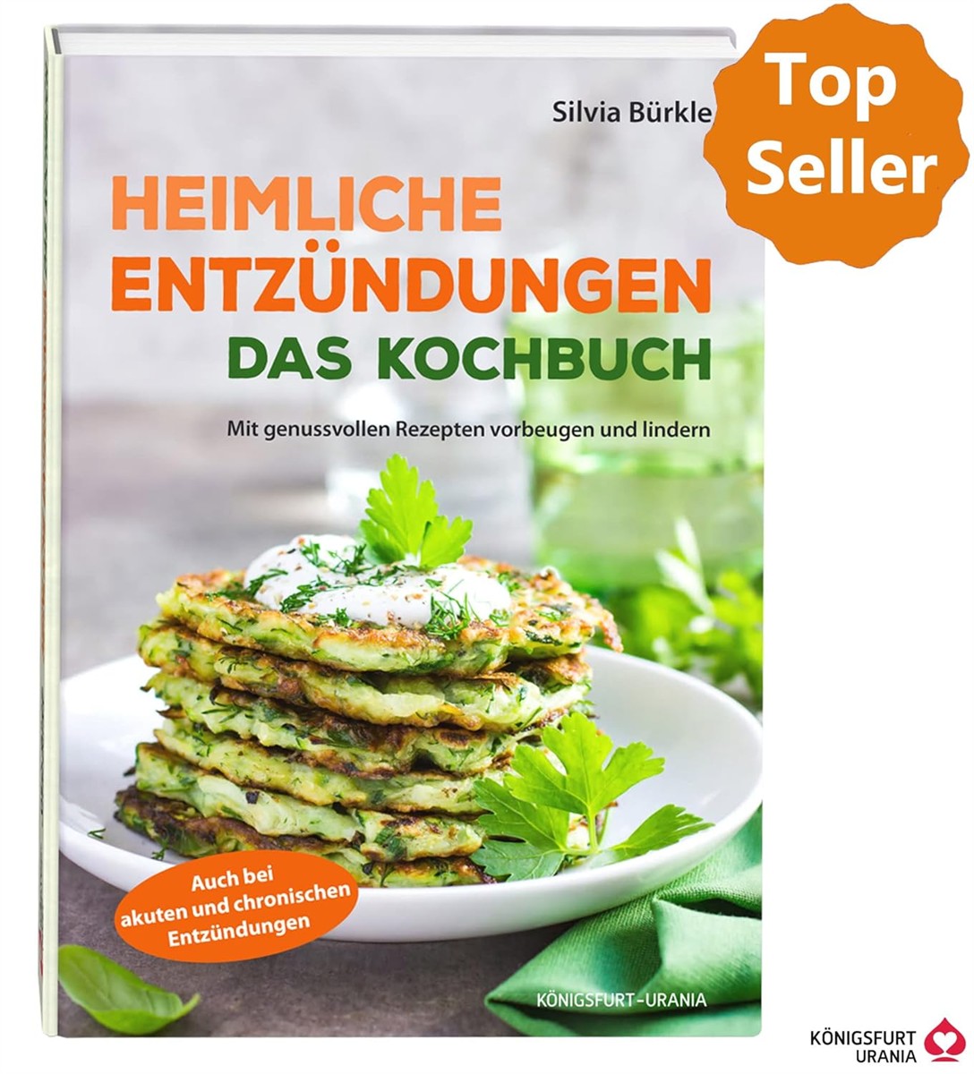 Kochbuch, Pfannkuchen, Zucchini-Puffer, Gerichte, Rezeptbuch