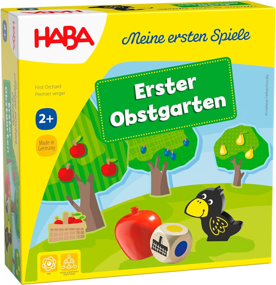 Erster Obstgarten, Kartenspiel, 2+, Made in Germany, Bunt