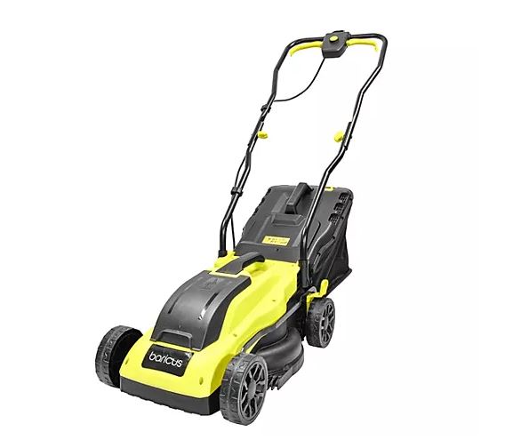 BARICUS Elektro Rasenmäher Gartengerät