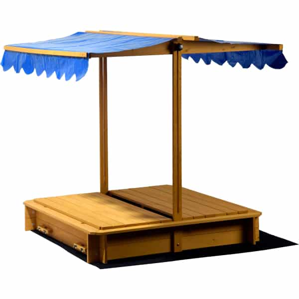 Holzstand, Marktplatzstand, Baldachin, Bodenplattform, Marktstand mit Dach