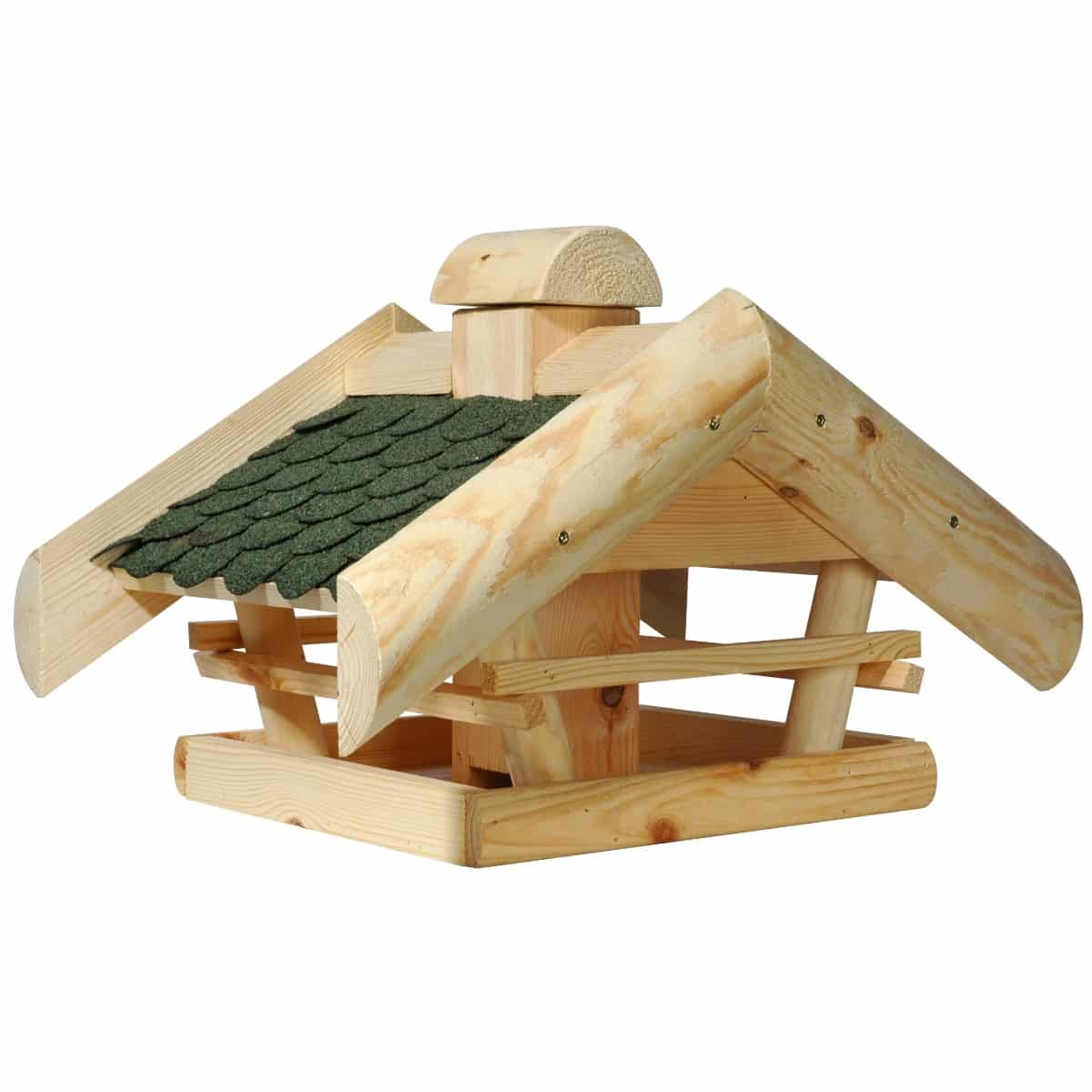 Dobar Vogelhaus mit Futtersilo Vogelfutterhaus