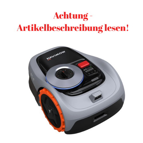 Segway Mähroboter Navimow ohne Begrenzungskabel i105E für Mähfläche 500 m² Grau #698