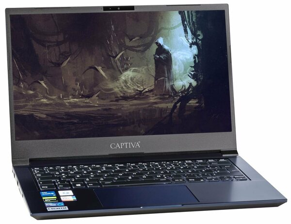 Captiva 63302 Gaming Notebook 14"  i5-1135G7 2,4 GHz 16 GB DDR4-RAM 500 GB SSD