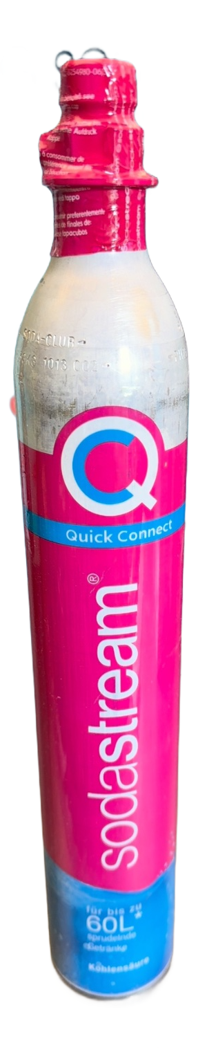 SodaStream CO2 60L Quick Connect Nachfüllzylinder Pink