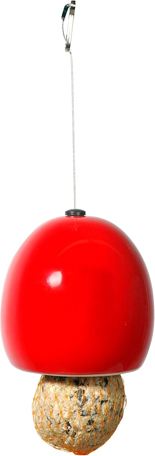 Edle Design-Meisenknödelhalter im 6er-Set Futterstationen in drei Farben Ø 9,5 x 9,5 cm Keramik