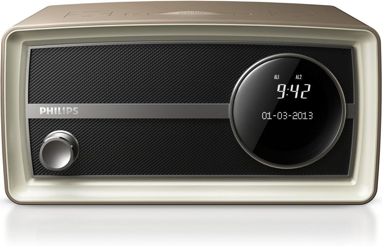 Philips OR2200M Das Original Radio mini 1927 Digitalradio DAB+ Uhrenradio Alarm 03476