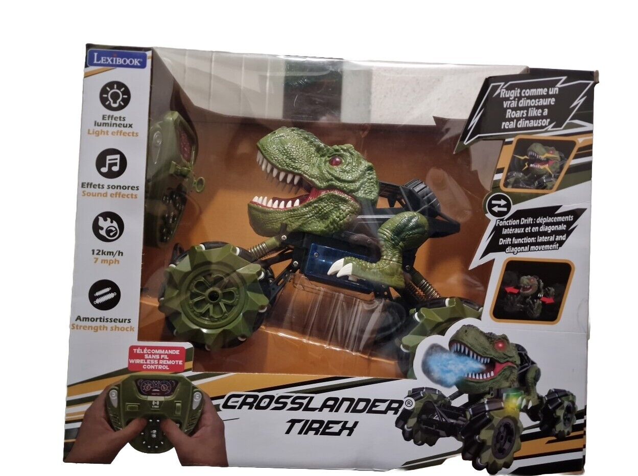 Tirex Dino Auto mit Licht Rauch Sound Dinosaurier XXL Monster Truck Spielzeugauto