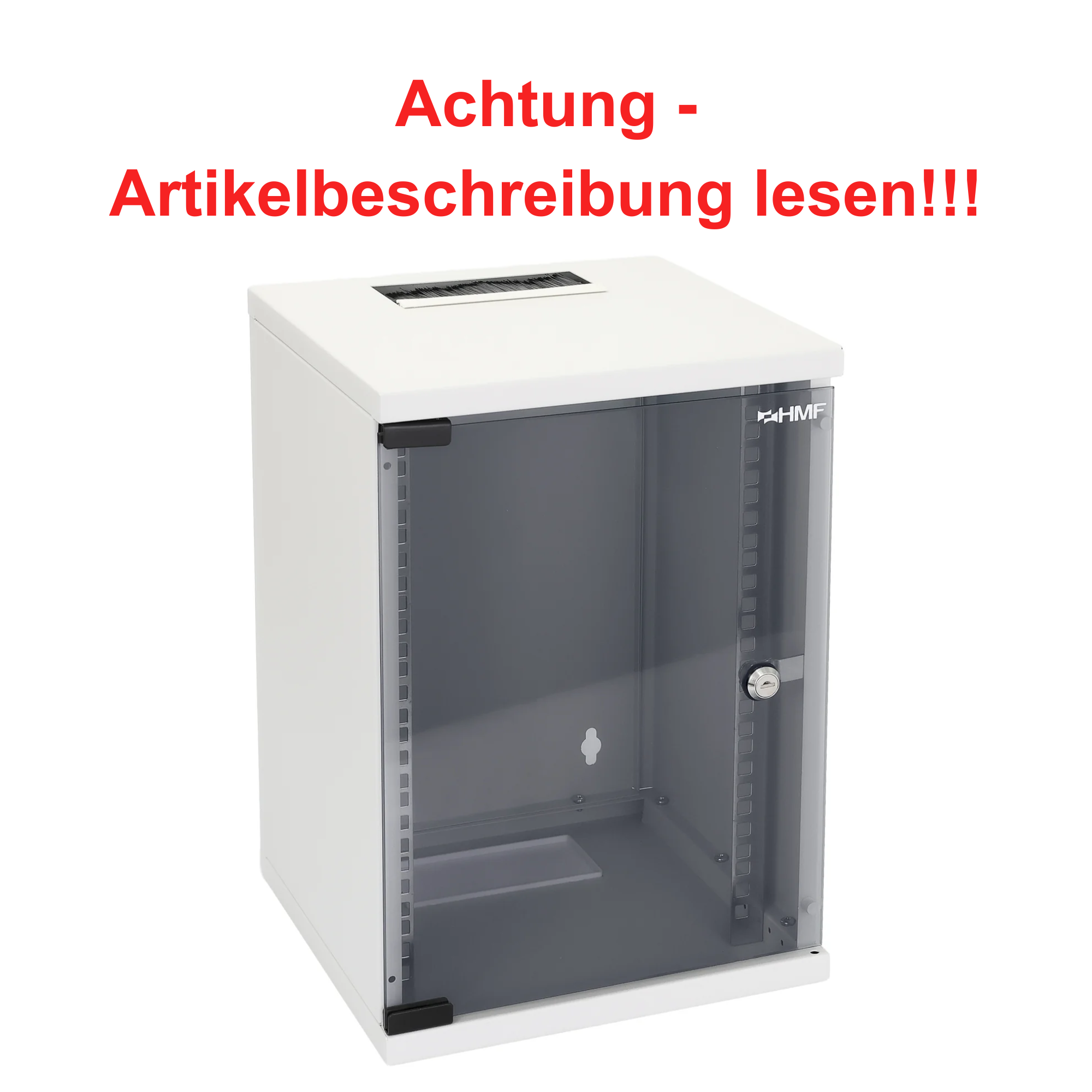 HMF Netzwerkschrank Serverschrank 10 Zoll 9 HE #2711
