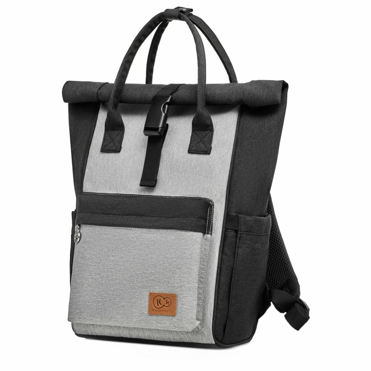 Kinderkraft  AT 1100960 Wickelrucksack Moonpack gray grau